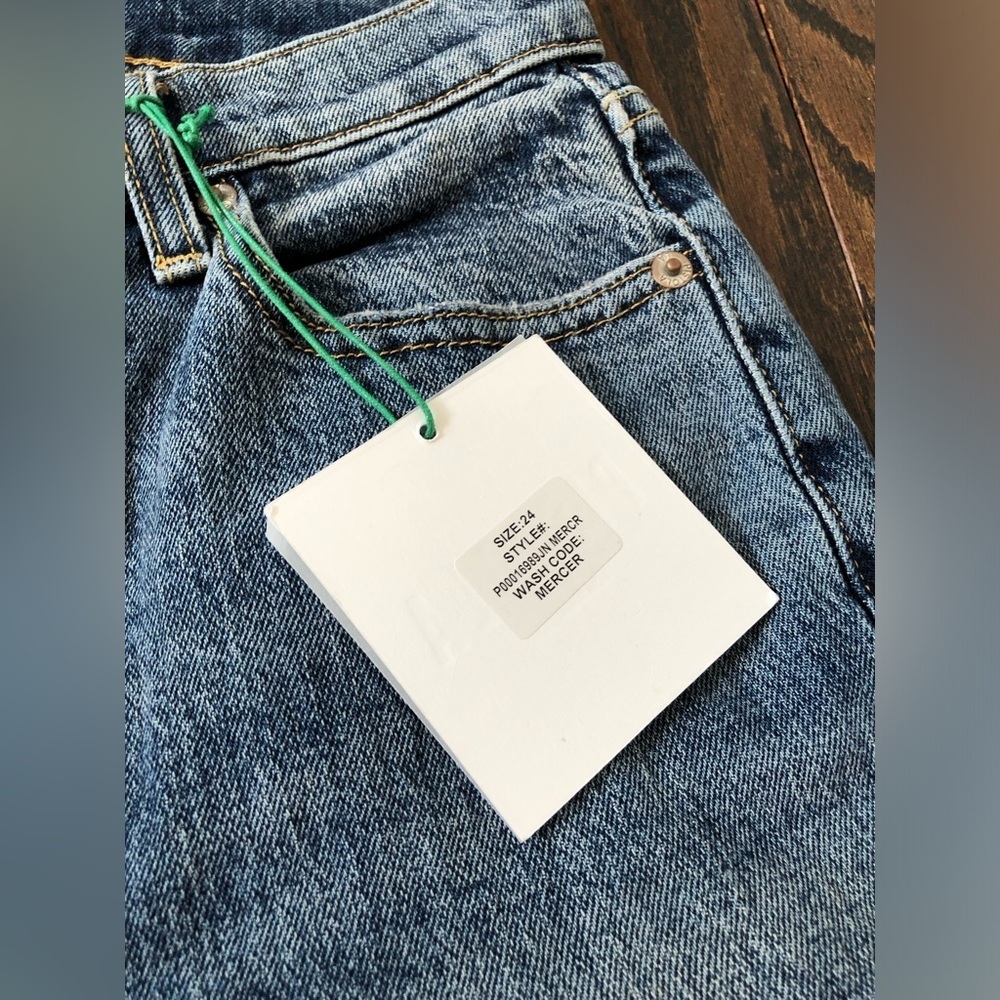 Pistola Women’s 24 Monroe High-Waist Cigarette Crop Organic Cotton Jeans - NWT! - Picture 9 of 15